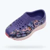 Native Shoes Shoes^Robbie Sugarlite Print Child Ultra Violet/ Milk Pink/ Healing Digital Cheetah/ Dazzle Speckle Rubber