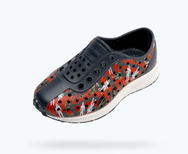 robbie_sugarlite_star_war_1-1.webp Native Shoes Shoes^Robbie Sugarlite Star Wars Print Child Darknite Grey/ Shell White/ Darkside Block/ Darknite Speckle Rubber